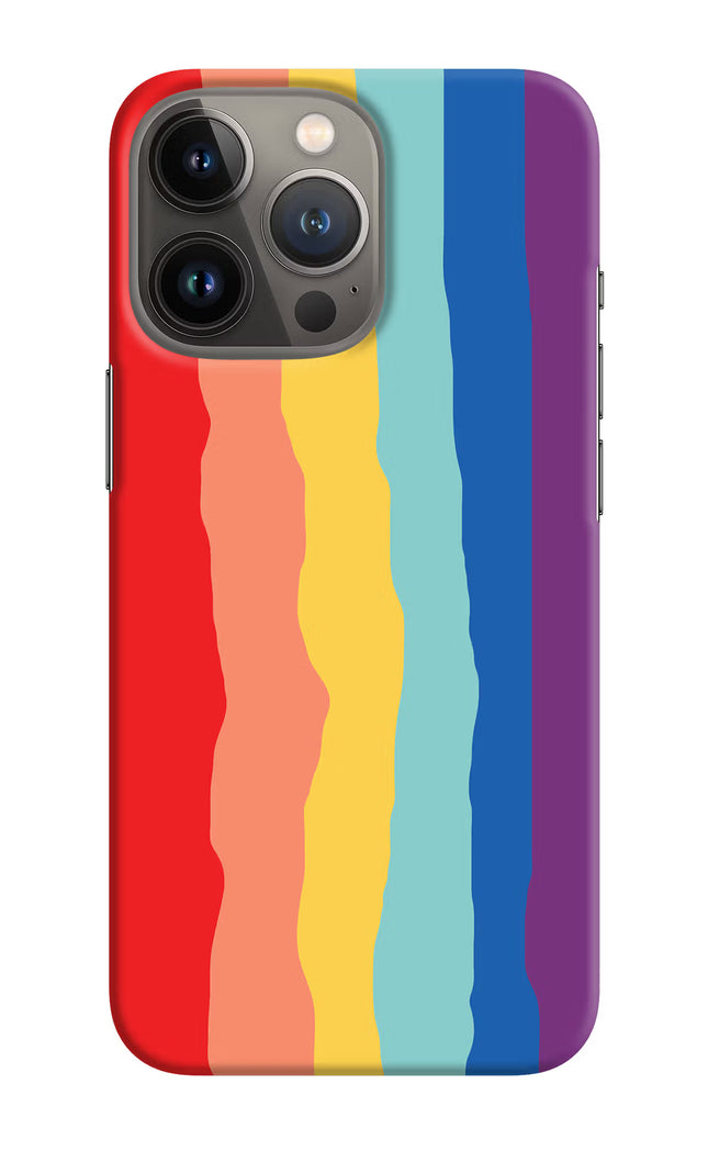 Rainbow iPhone 13 Pro Hard Case Back Cover by Casekaro