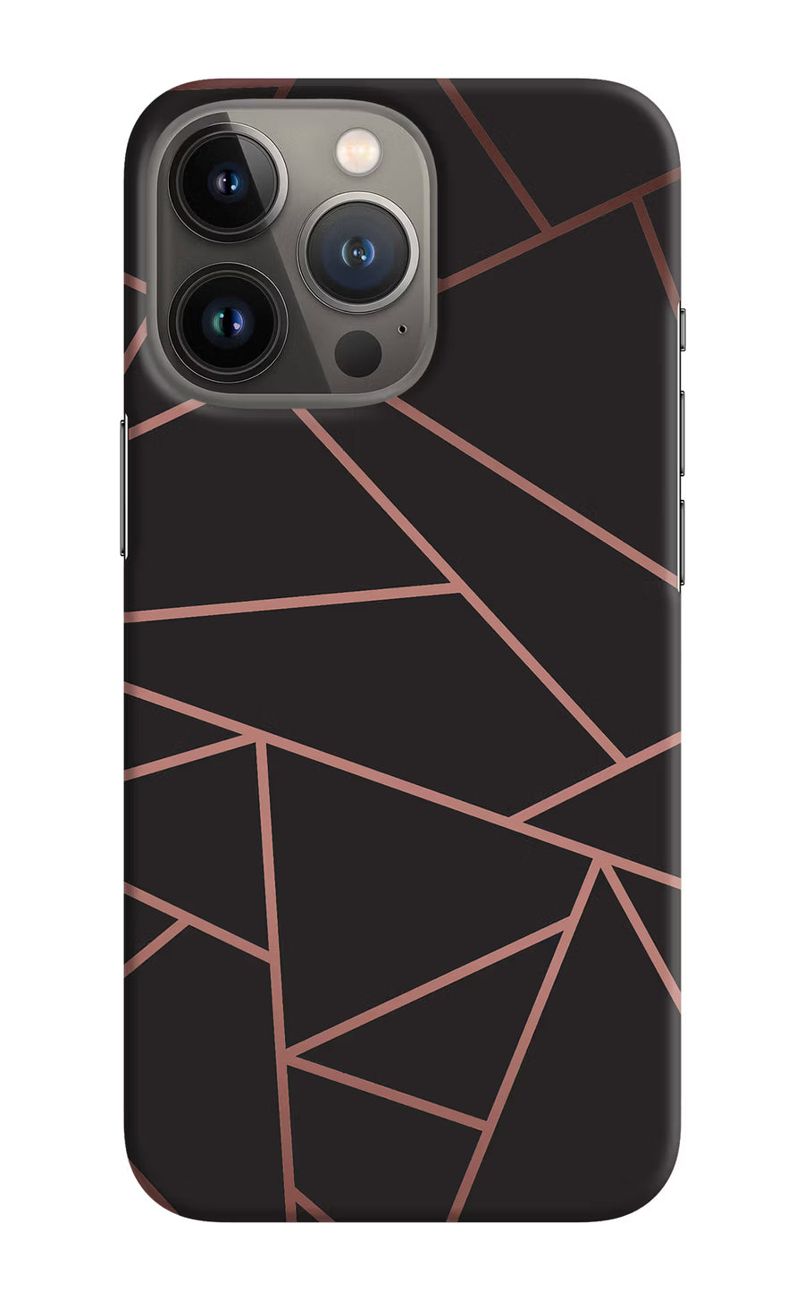 Geometric Pattern iPhone 13 Pro Back Cover, Hard case