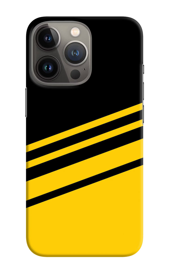 Yellow Shades iPhone 13 Pro Hard Case Back Cover by Casekaro
