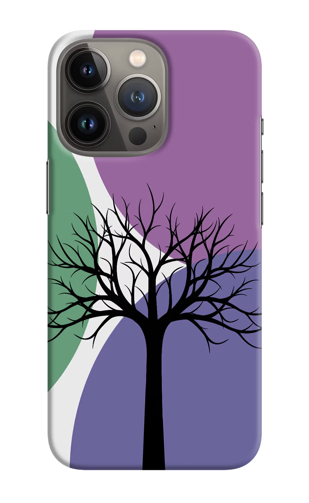 Tree Art iPhone 13 Pro Hard Case Back Cover by Casekaro