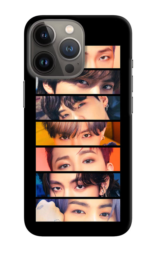 BTS Eyes iPhone 13 Pro Hard Case Back Cover by Casekaro