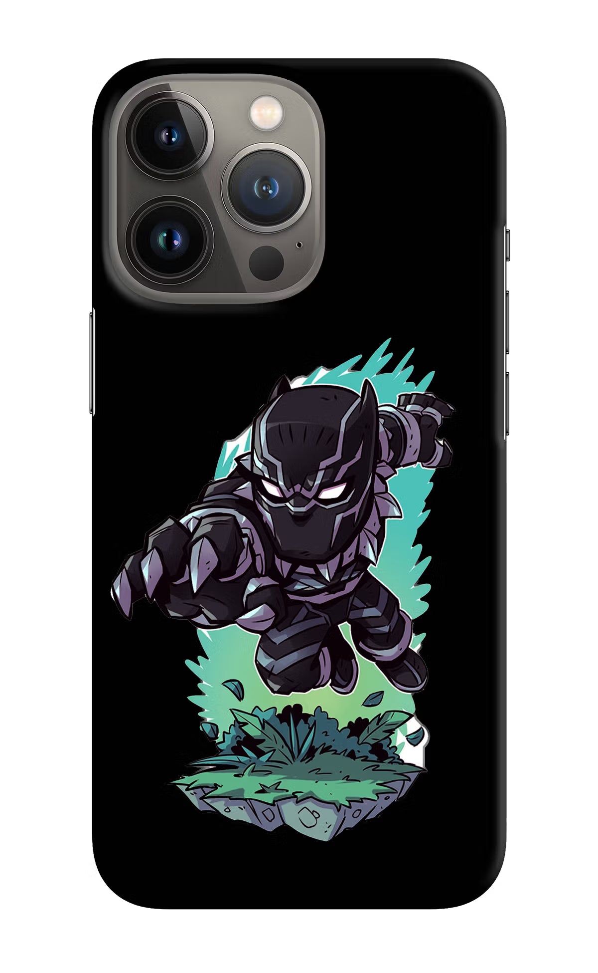 Black Panther iPhone 13 Pro Hard Case Back Cover by Casekaro
