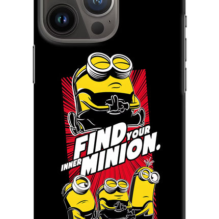 Find your inner Minion iPhone 13 Pro Hard Case Back Cover by Casekaro