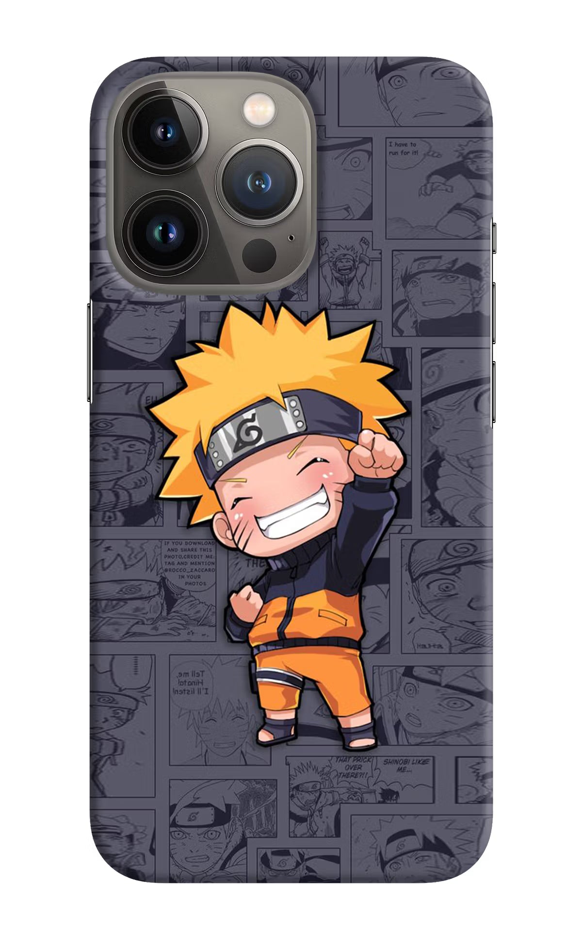 Chota Naruto iPhone 13 Pro Hard Case Back Cover by Casekaro