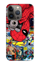 Spider Man iPhone 13 Pro Hard Case Back Cover by Casekaro