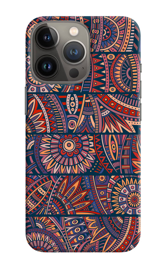 African Culture Design iPhone 13 Pro Hard Case Back Cover by Casekaro