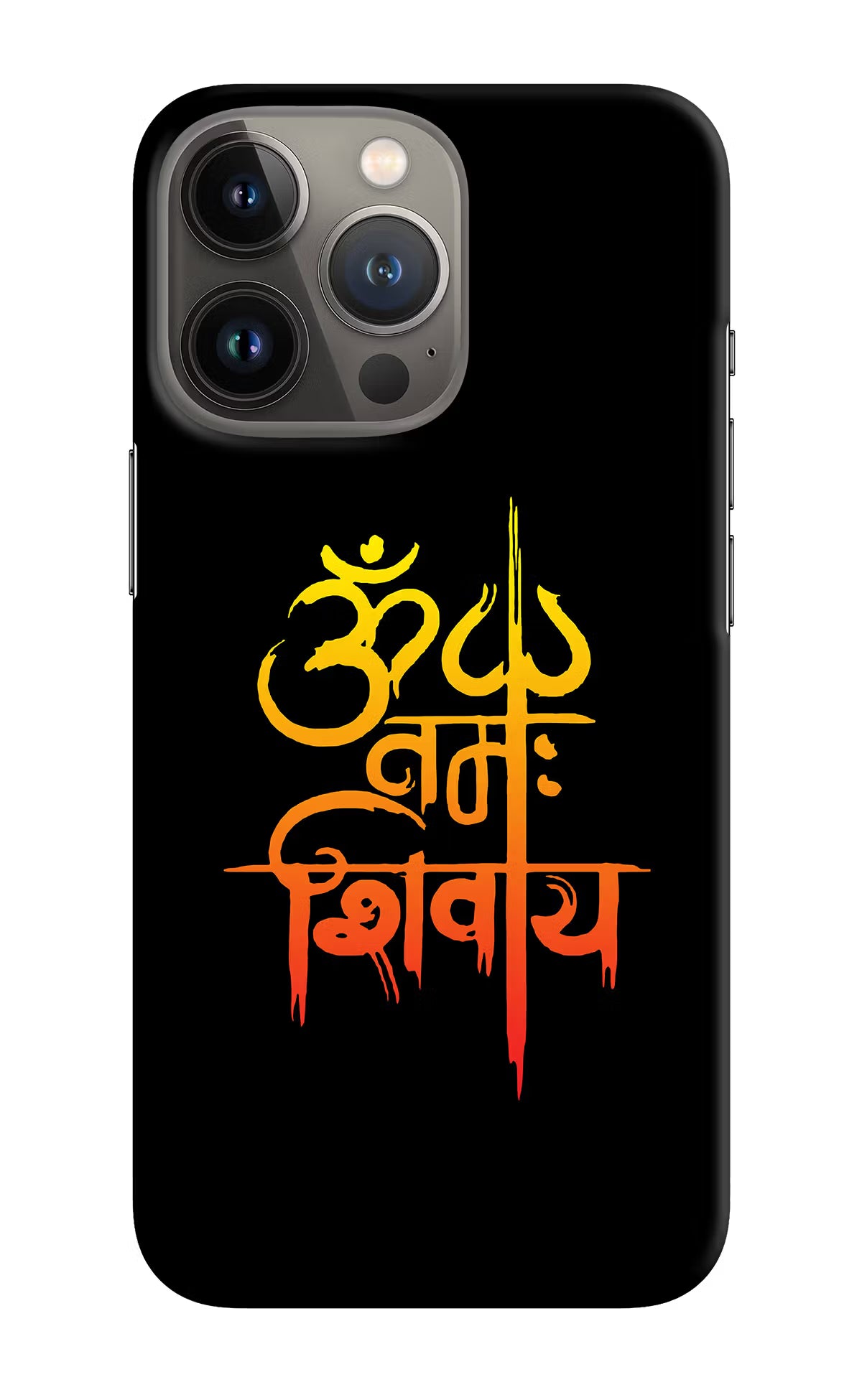 Om Namah Shivay iPhone 13 Pro Hard Case Back Cover by Casekaro