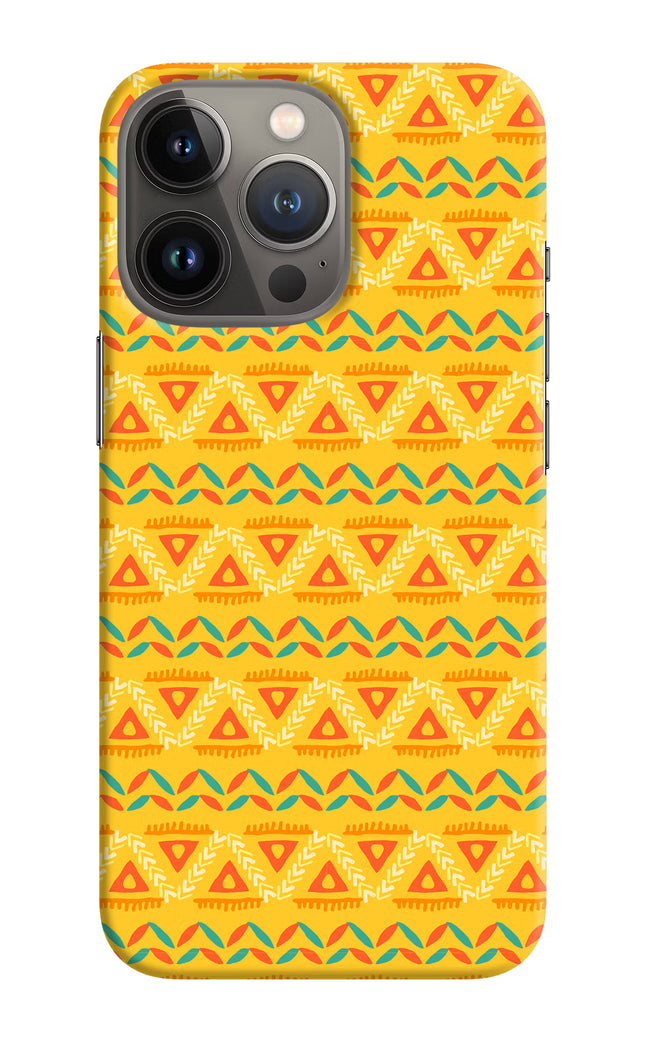 Tribal Pattern iPhone 13 Pro Hard Case Back Cover by Casekaro