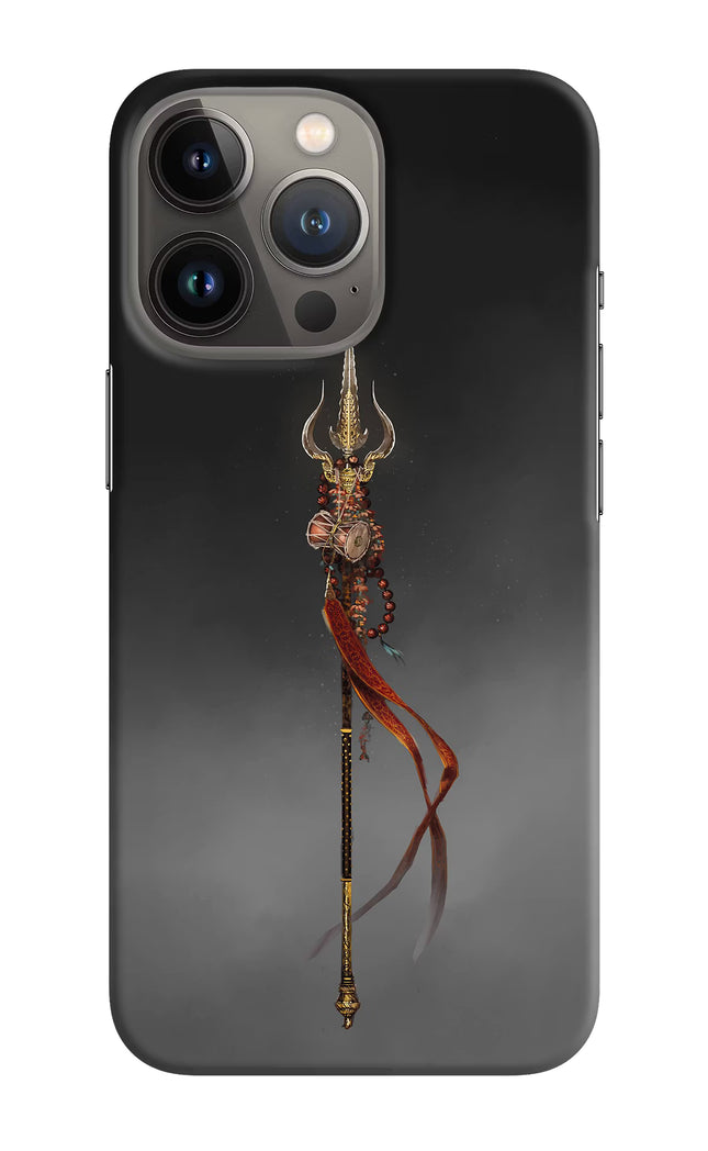 Shiv Trishul iPhone 13 Pro Hard Case Back Cover by Casekaro