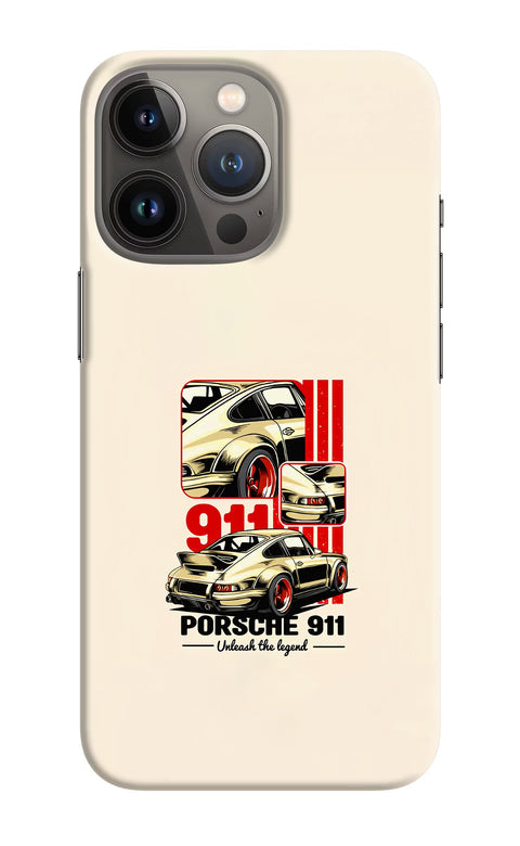Classic Porsche 911 iPhone 13 Pro Back Cover