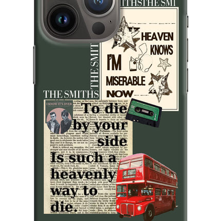 The Smiths iPhone 13 Pro Hard Case Back Cover by Casekaro