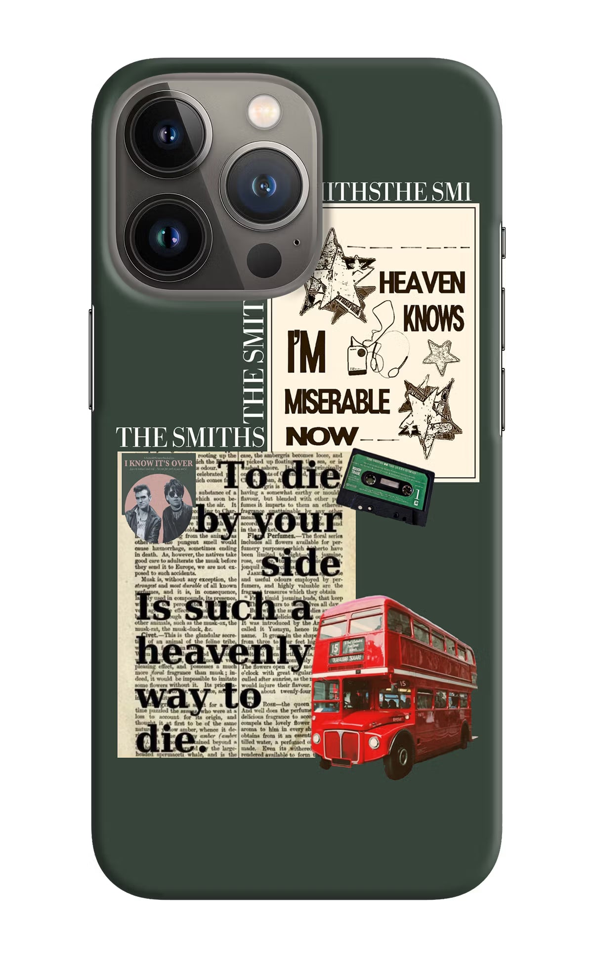 The Smiths iPhone 13 Pro Hard Case Back Cover by Casekaro