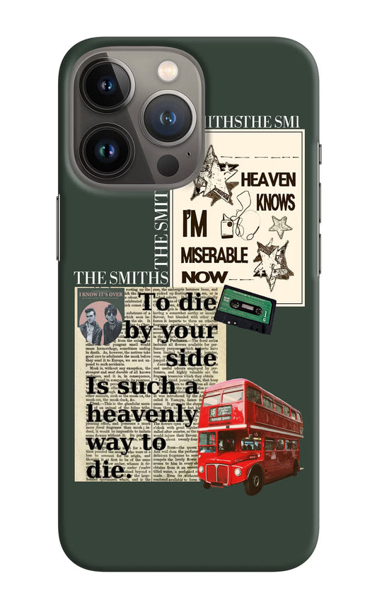 The Smiths iPhone 13 Pro Hard Case Back Cover by Casekaro