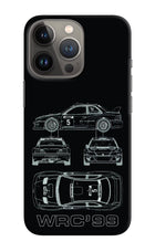 WRC'99 iPhone 13 Pro Hard Case Back Cover by Casekaro