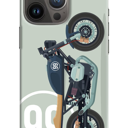 Classic Cafe Racer 99 iPhone 13 Pro Hard Case Back Cover by Casekaro