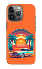 Palm Drive 80s iPhone 13 Pro Hard Case Back Cover by Casekaro