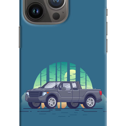 Retro Garage Vibe iPhone 13 Pro Hard Case Back Cover by Casekaro