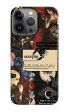 Scorpio Zodiac iPhone 13 Pro Hard Case Back Cover by Casekaro