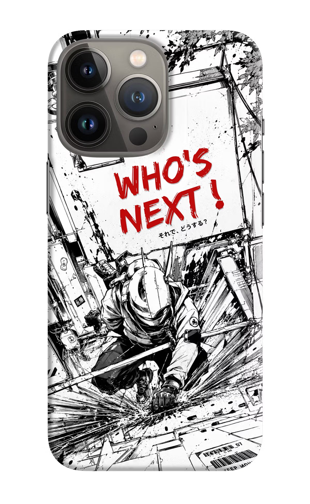 Who's Next iPhone 13 Pro Hard Case Back Cover by Casekaro
