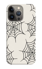 Spider Web iPhone 13 Pro Hard Case Back Cover by Casekaro