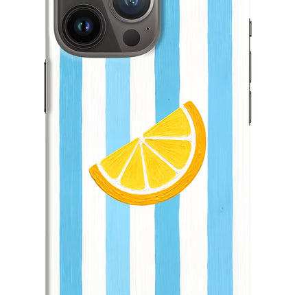Summer Lemon iPhone 13 Pro Hard Case Back Cover by Casekaro