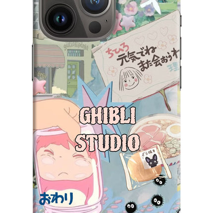 Studio Ghibli iPhone 13 Pro Hard Case Back Cover by Casekaro