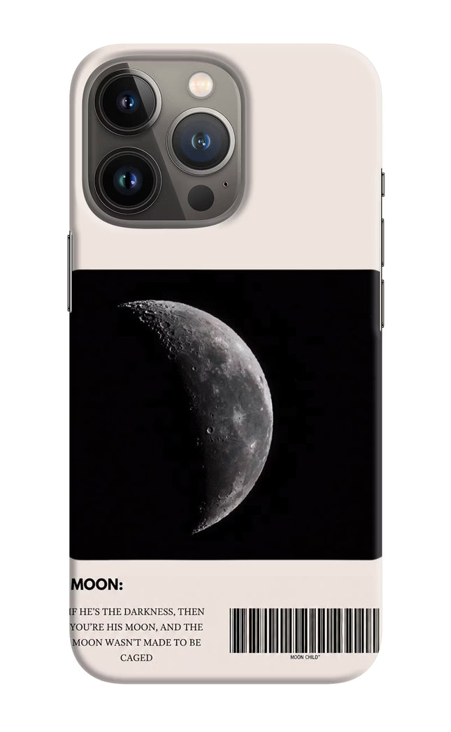 Moon Phase iPhone 13 Pro Hard Case Back Cover by Casekaro