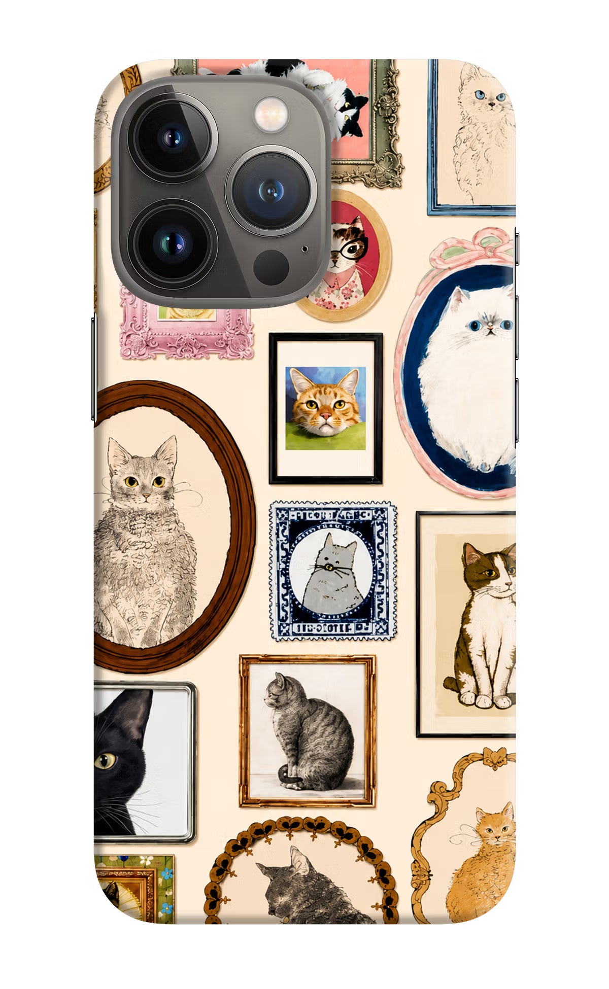 Mirror Cats iPhone 13 Pro Back Cover