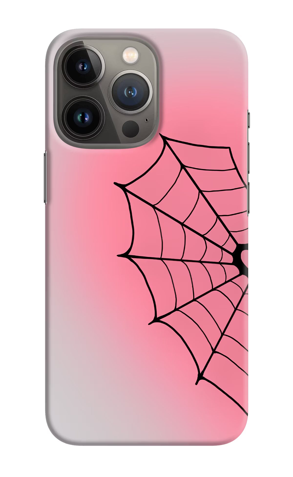 Pink Web iPhone 13 Pro Back Cover
