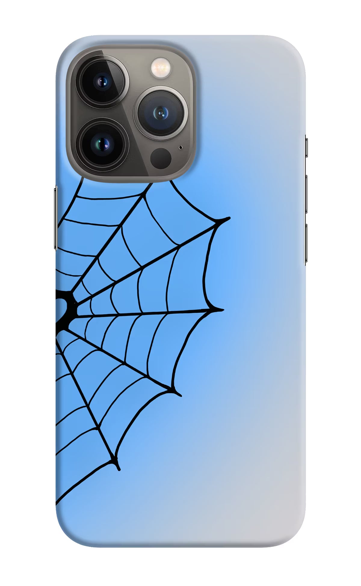 Blue Web iPhone 13 Pro Back Cover