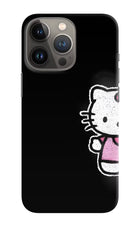 Kitty Charm iPhone 13 Pro Hard Case Back Cover by Casekaro