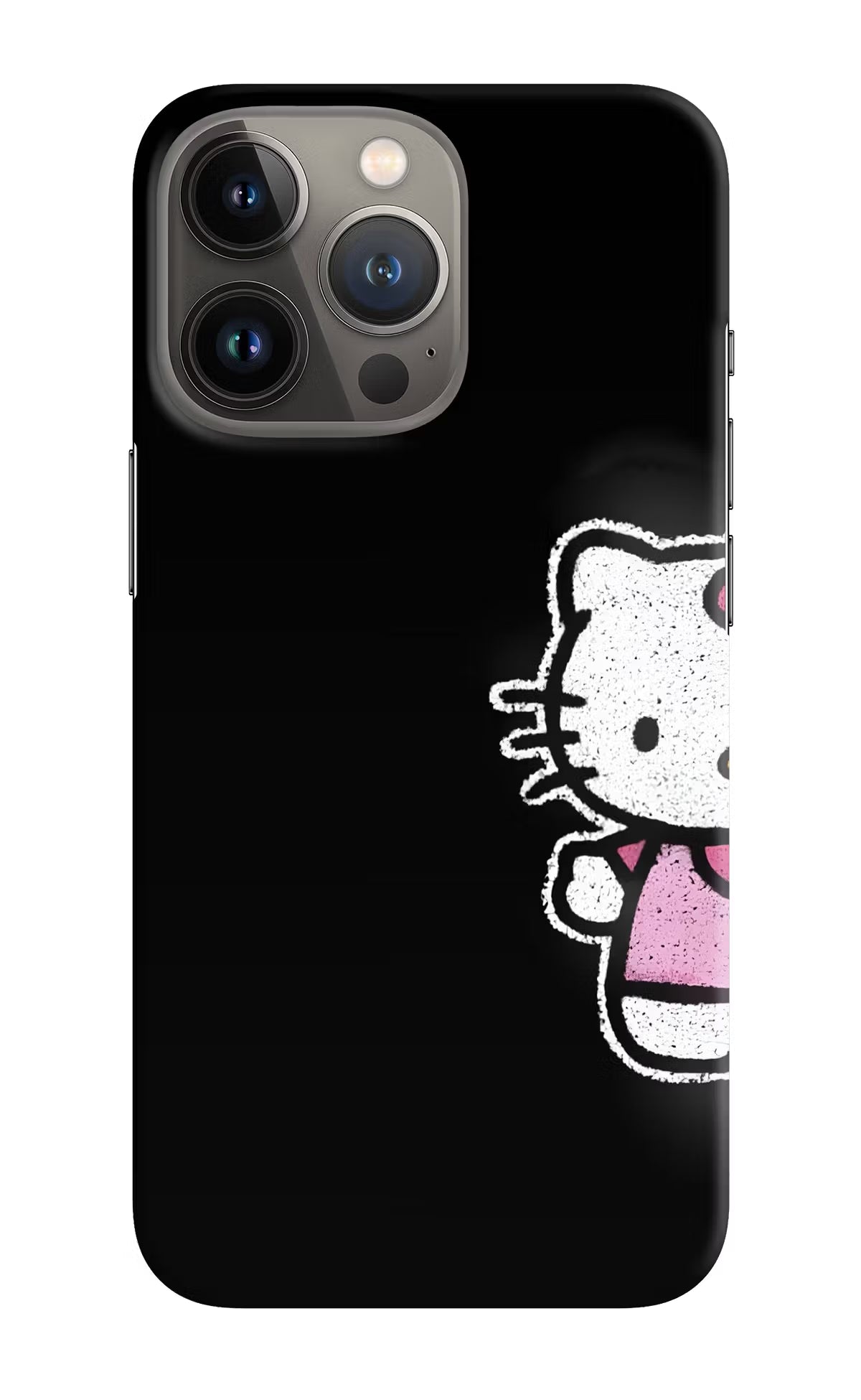 Kitty Charm iPhone 13 Pro Hard Case Back Cover by Casekaro