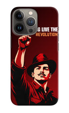 Bhagat Singh Revolution iPhone 13 Pro Hard Case Back Cover by Casekaro