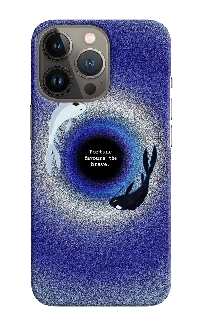 Dark Koi iPhone 13 Pro Hard Case Back Cover by Casekaro