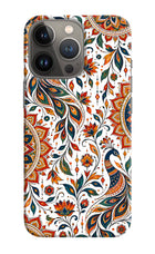 White Mayura iPhone 13 Pro Back Cover