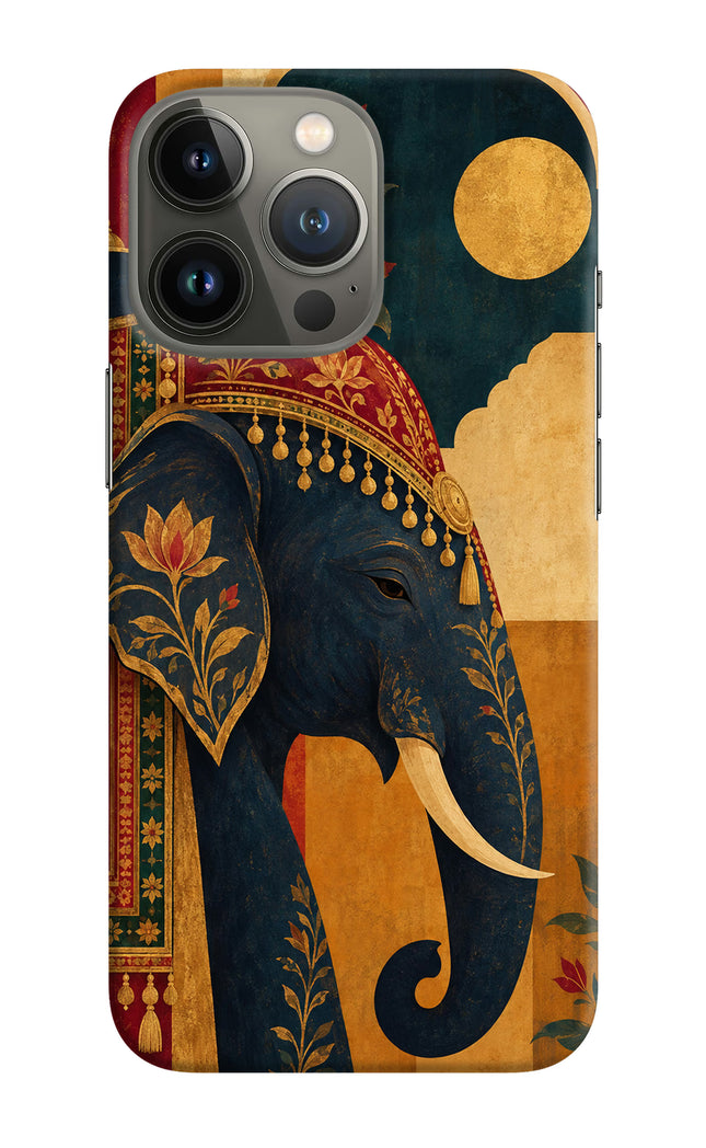 Royal Elephant iPhone 13 Pro Hard Case Back Cover by Casekaro