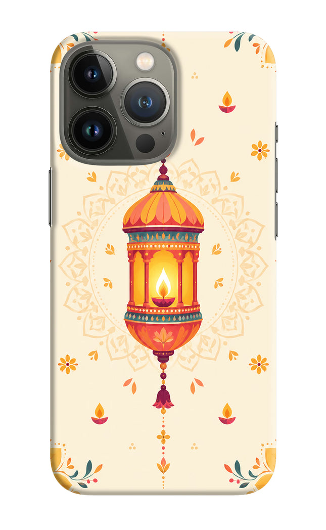 Golden Lantern iPhone 13 Pro Hard Case Back Cover by Casekaro