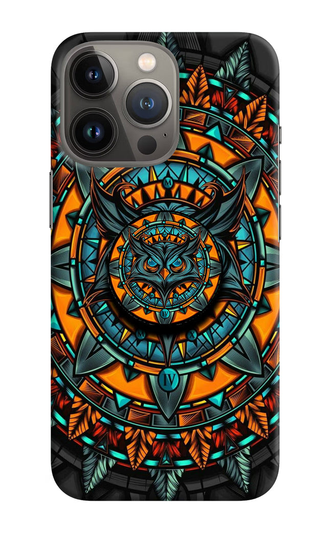 Angry Owl iPhone 13 Pro Pop Case by Casekaro