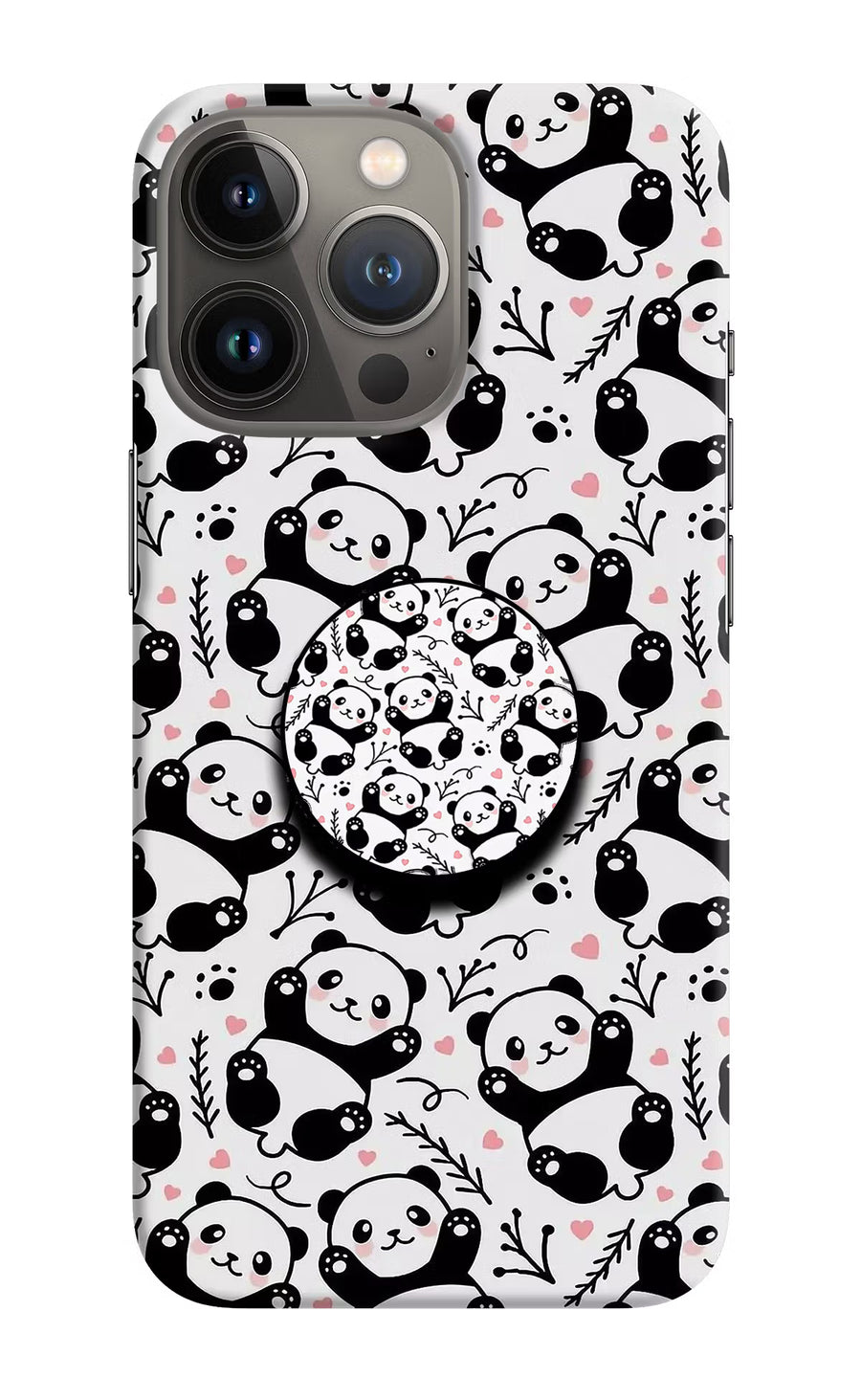 Cute Panda iPhone 13 Pro Pop Case, Hard case