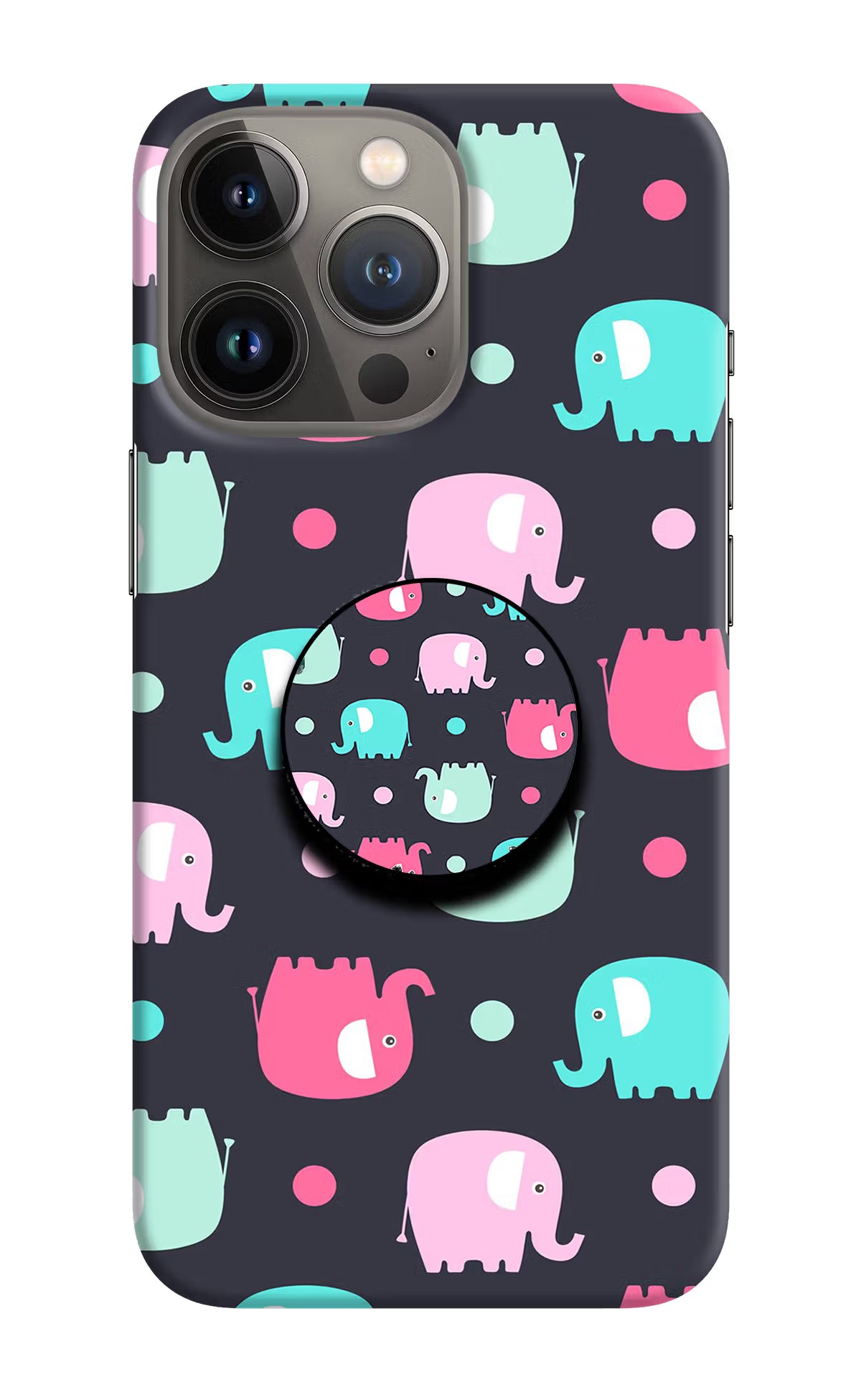 Baby Elephants iPhone 13 Pro Pop Case by Casekaro