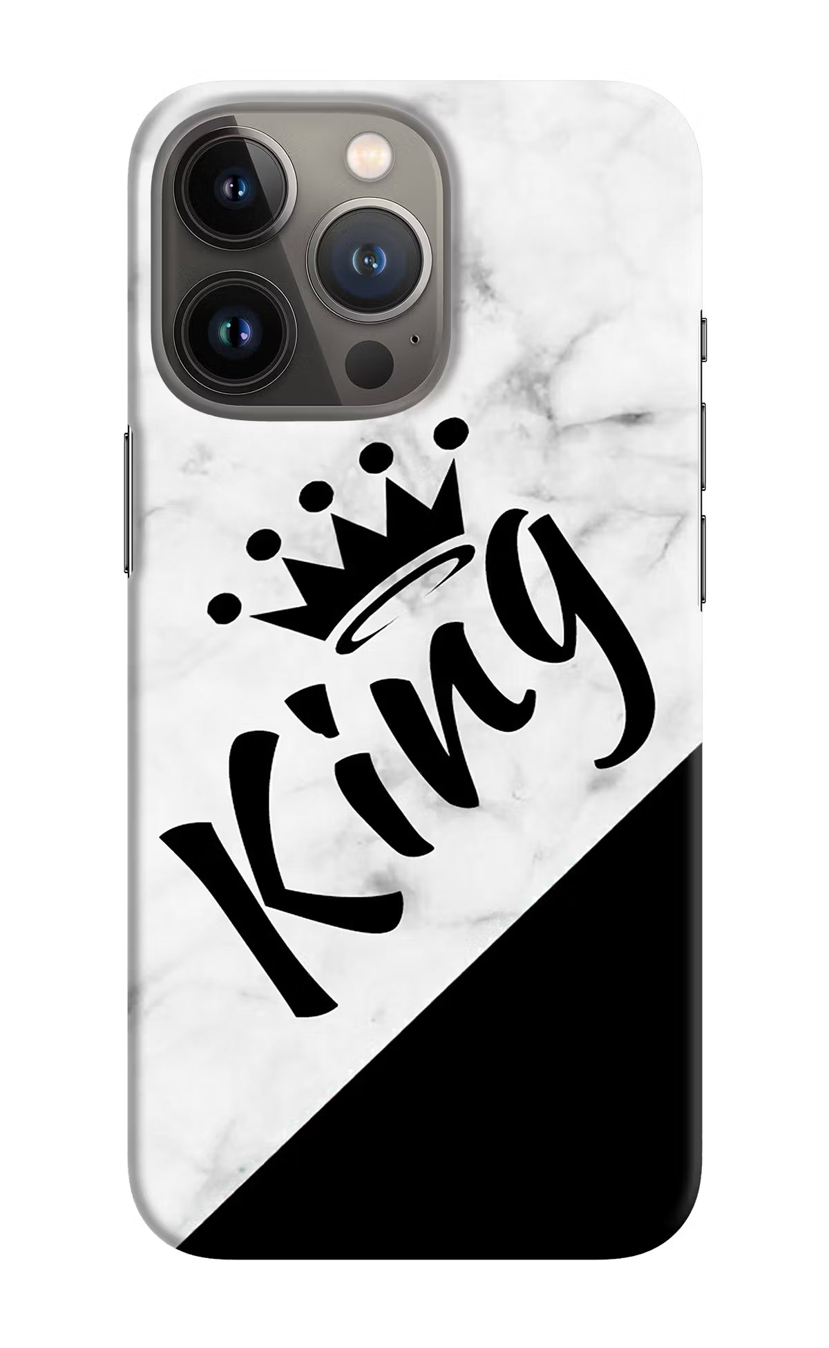 King iPhone 13 Pro Max Hard Case Back Cover by Casekaro