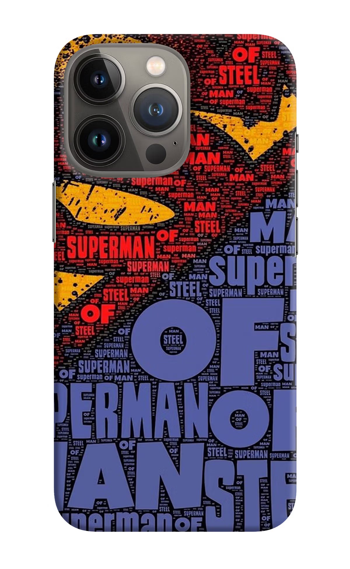 Superman iPhone 13 Pro Max Hard Case Back Cover by Casekaro