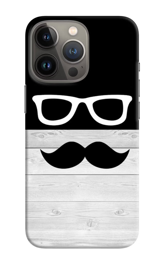 Mustache iPhone 13 Pro Max Hard Case Back Cover by Casekaro