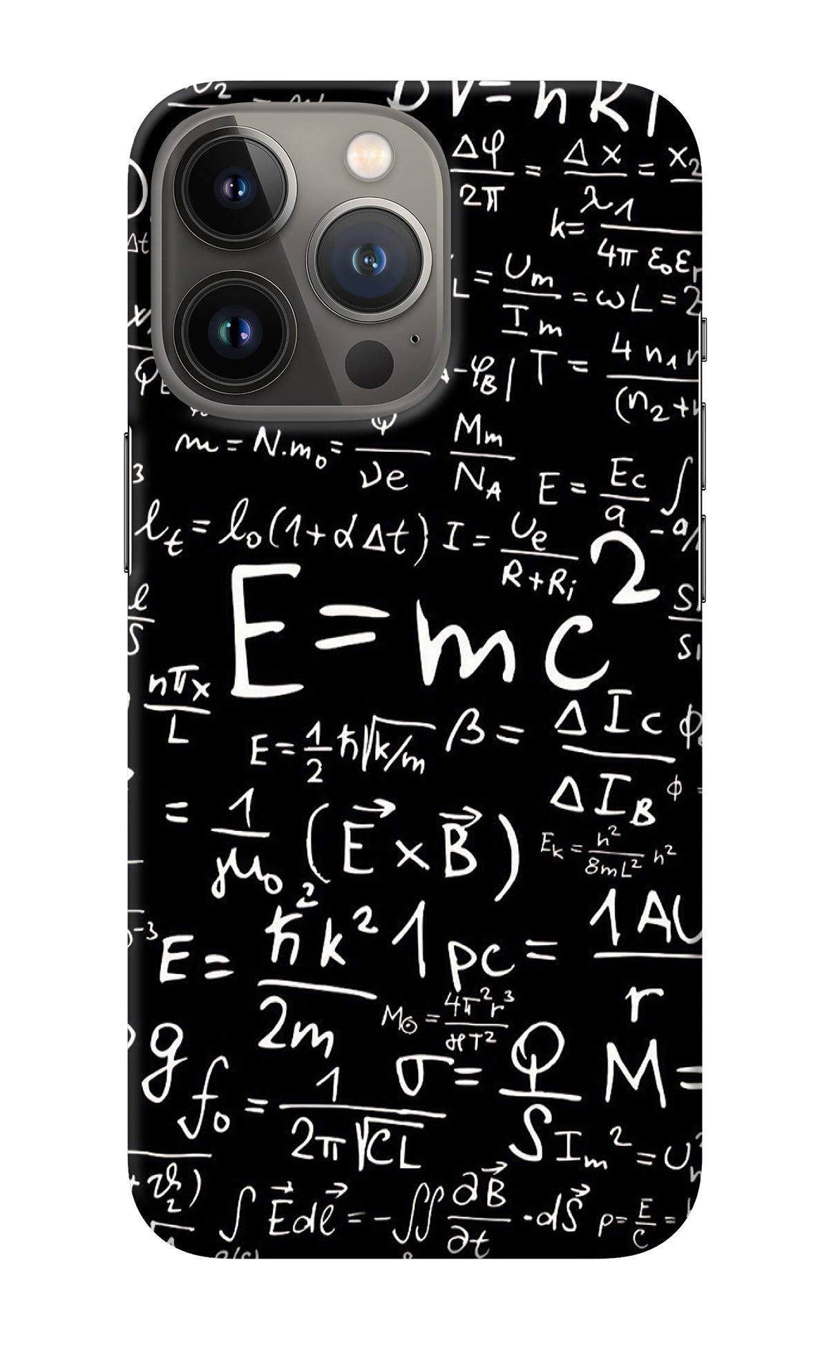 Physics Albert Einstein Formula iPhone 13 Pro Max Back Cover