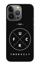Go Fuck Yourself iPhone 13 Pro Max Hard Case Back Cover by Casekaro