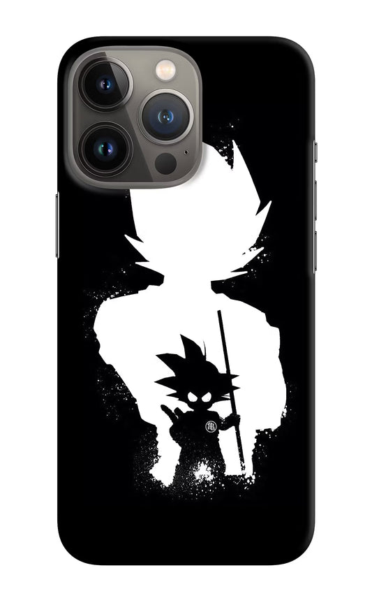 Goku Shadow iPhone 13 Pro Max Hard Case Back Cover by Casekaro