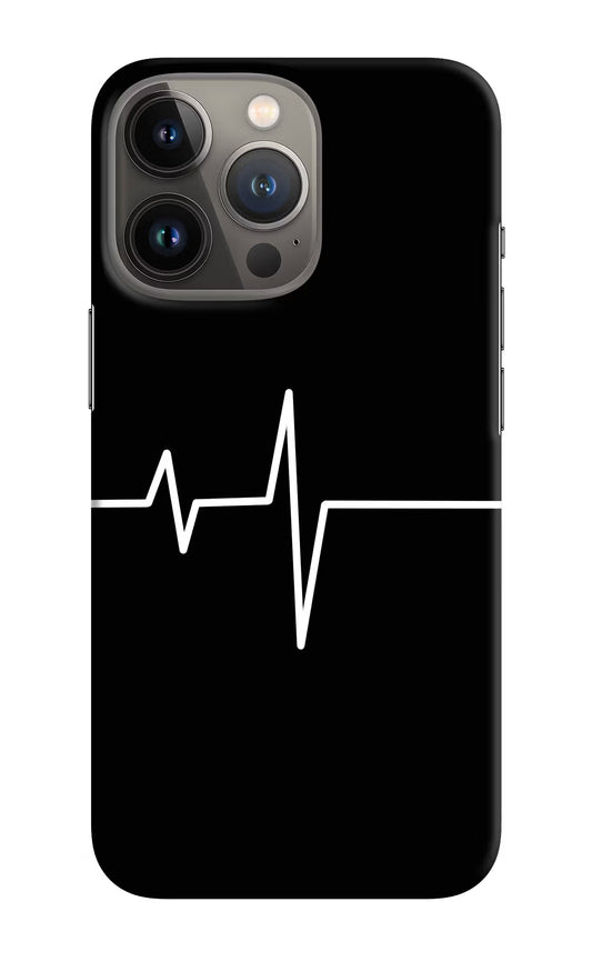 Heart Beats iPhone 13 Pro Max Hard Case Back Cover by Casekaro