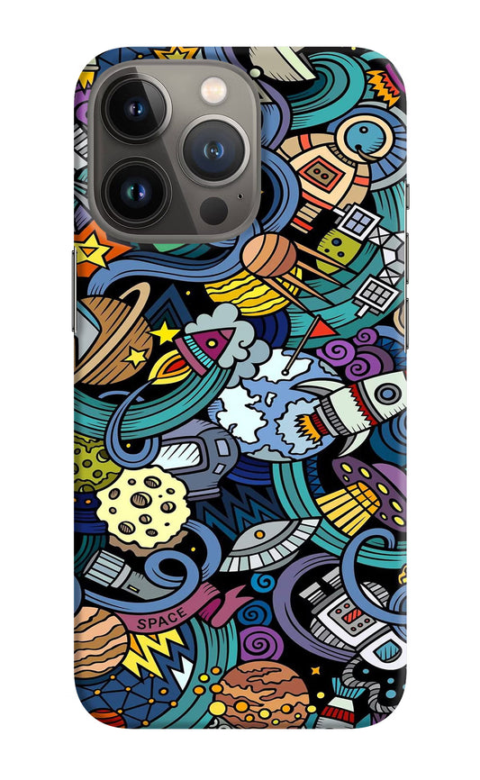 Space Abstract iPhone 13 Pro Max Hard Case Back Cover by Casekaro