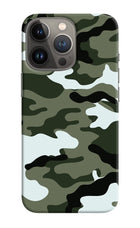 Camouflage iPhone 13 Pro Max Hard Case Back Cover by Casekaro