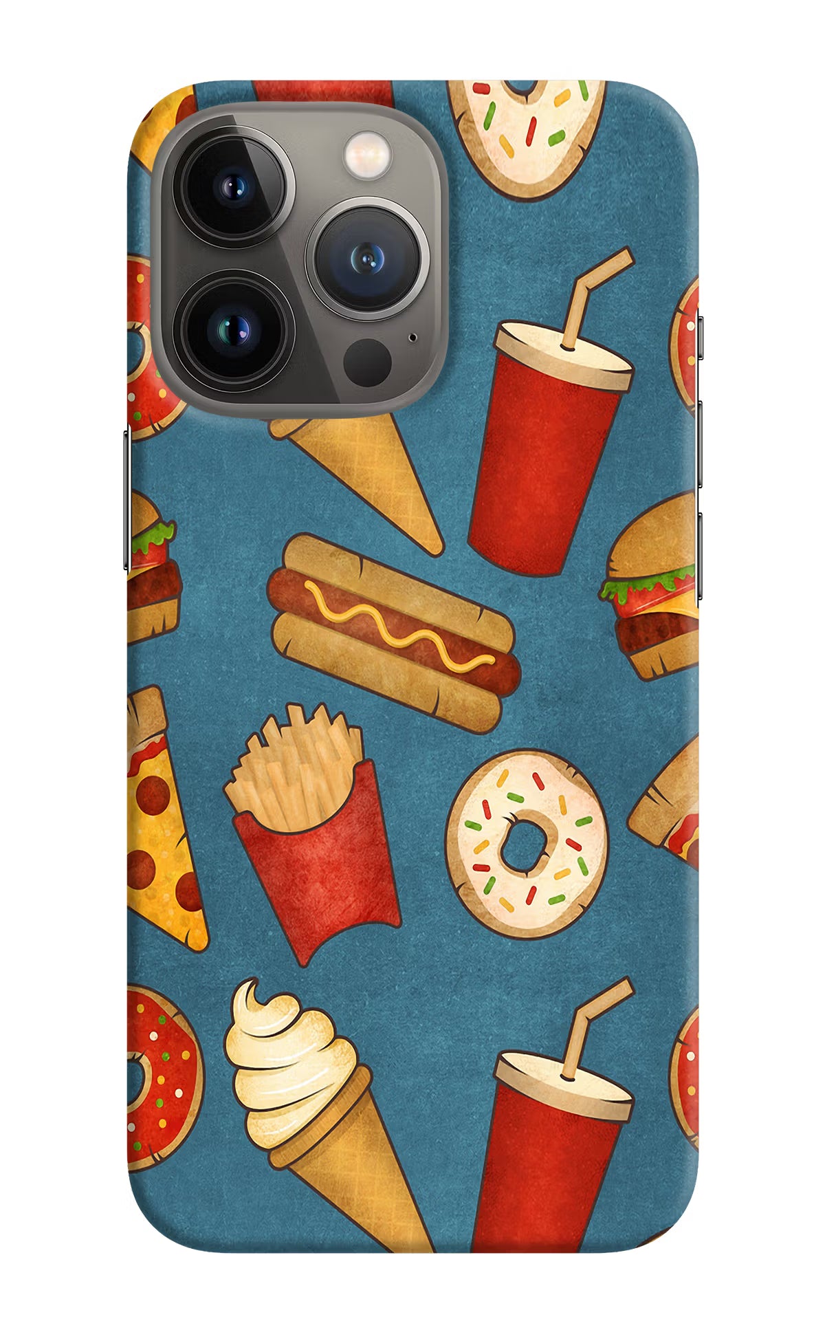Foodie iPhone 13 Pro Max Hard Case Back Cover by Casekaro
